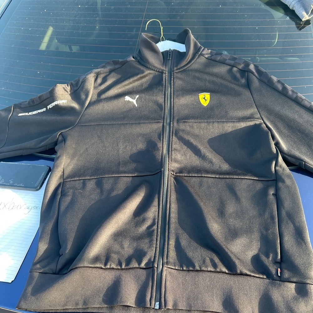 Ferrari Jacket Black Size XL